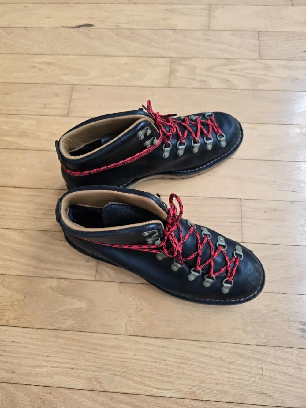 Danner x Topo Designs | Mountain black leather hiking boots | MENS 10